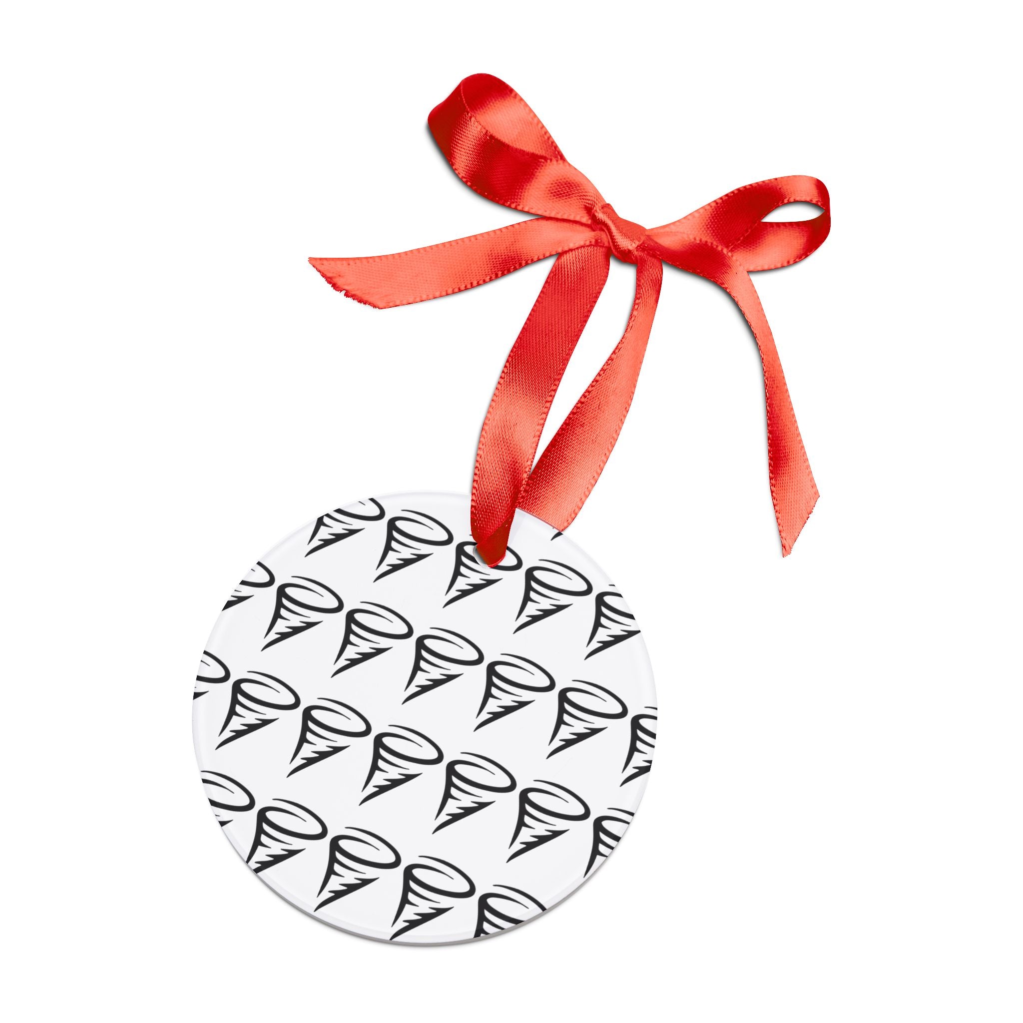 G-Force Acrylic Ornament with Ribbon