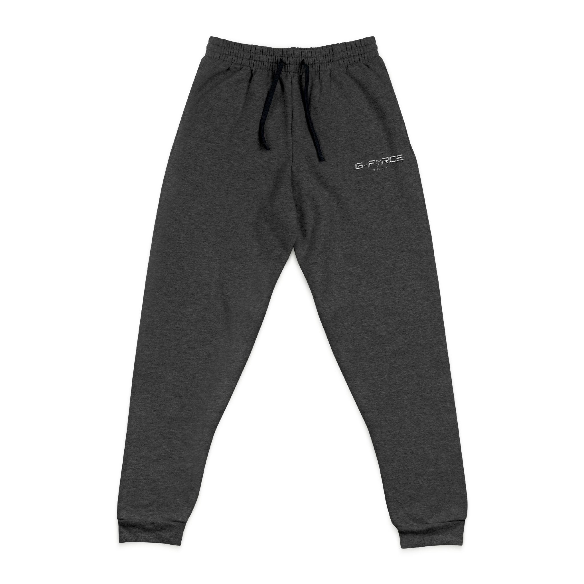 G-Force Golf Embroidered Grey Joggers — Casual Sweatpants