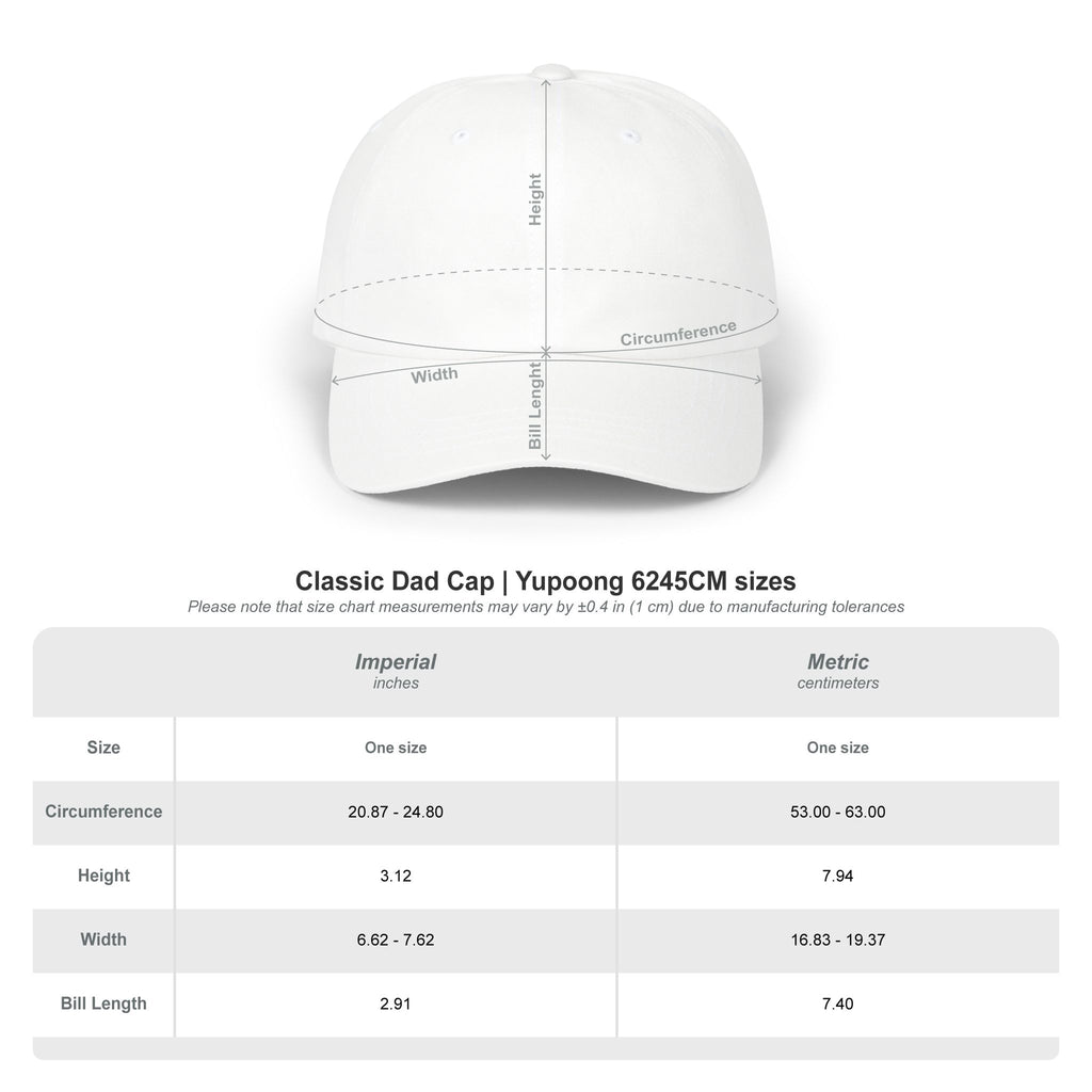 G-Force Golf Classic Dad Cap — Embroidered Performance Baseball Hat