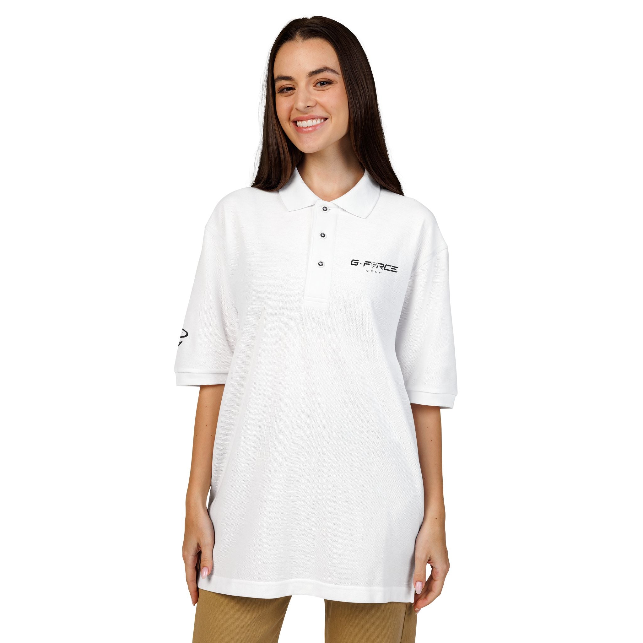 G-Force Embroidered Golf Polo Shirt