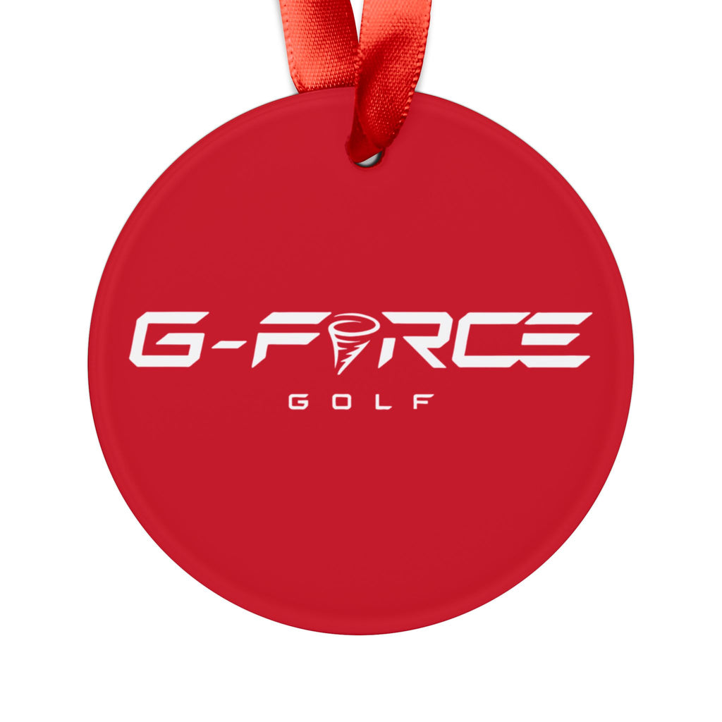 G-Force Acrylic Ornament with Ribbon