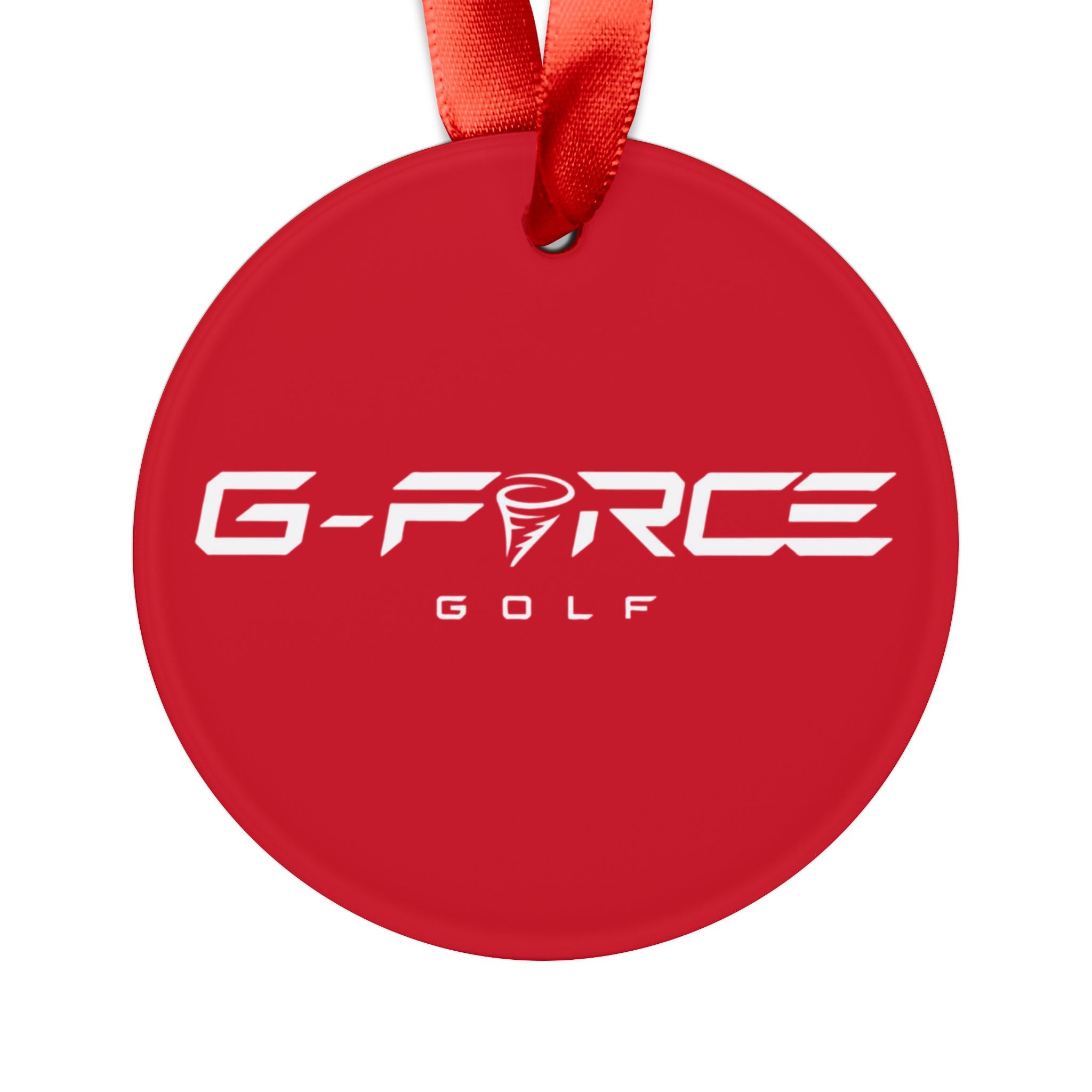 G-Force Acrylic Ornament with Ribbon