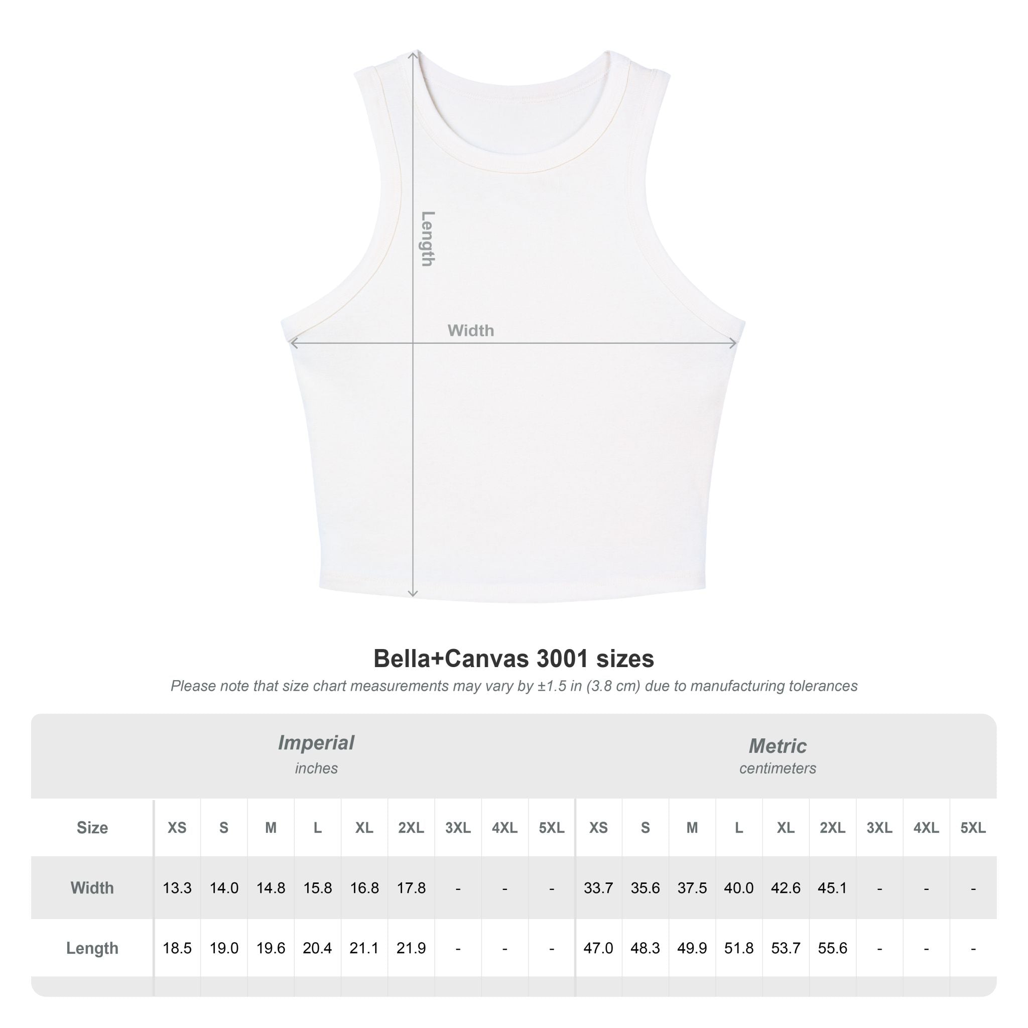 G-Force Golf Racer Crop Tank