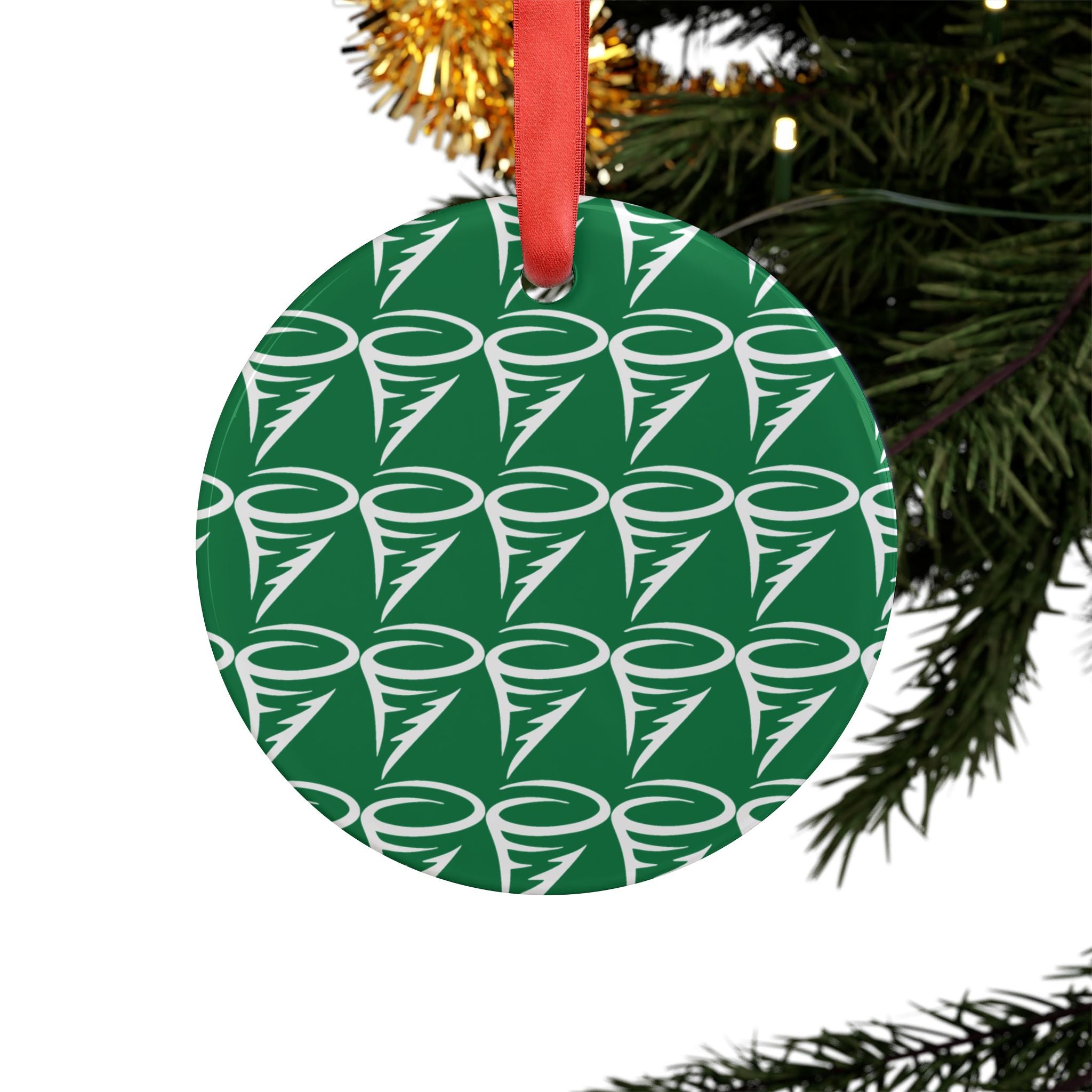 G-Force Acrylic Ornament with Ribbon