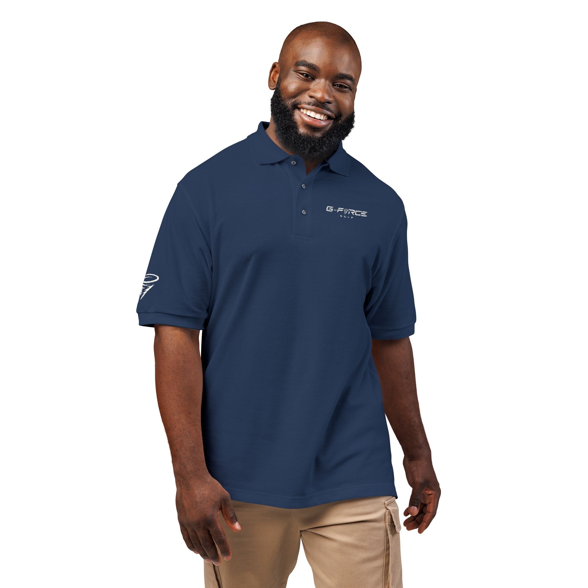 G-Force Embroidered Golf Polo Shirt