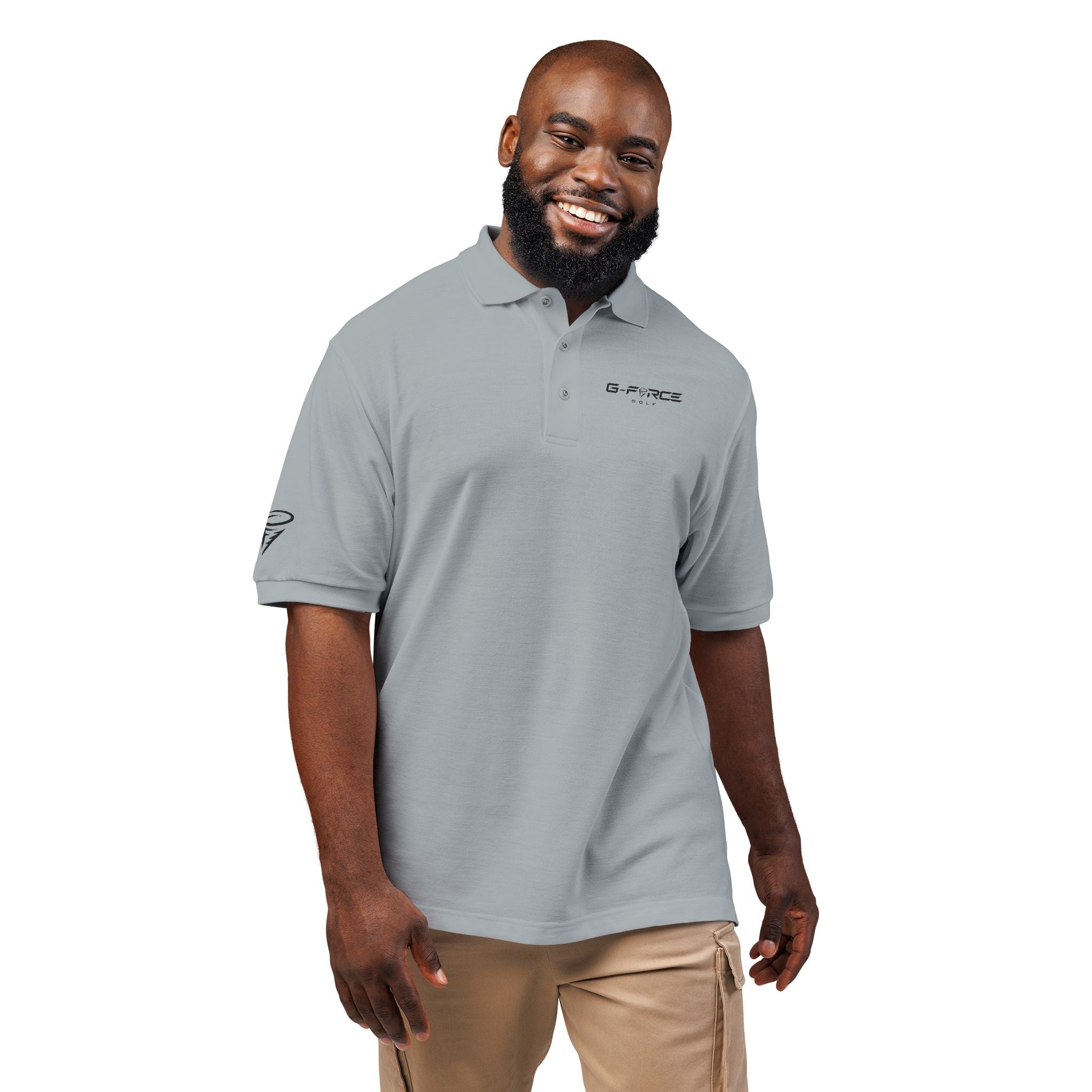 G-Force Embroidered Golf Polo Shirt