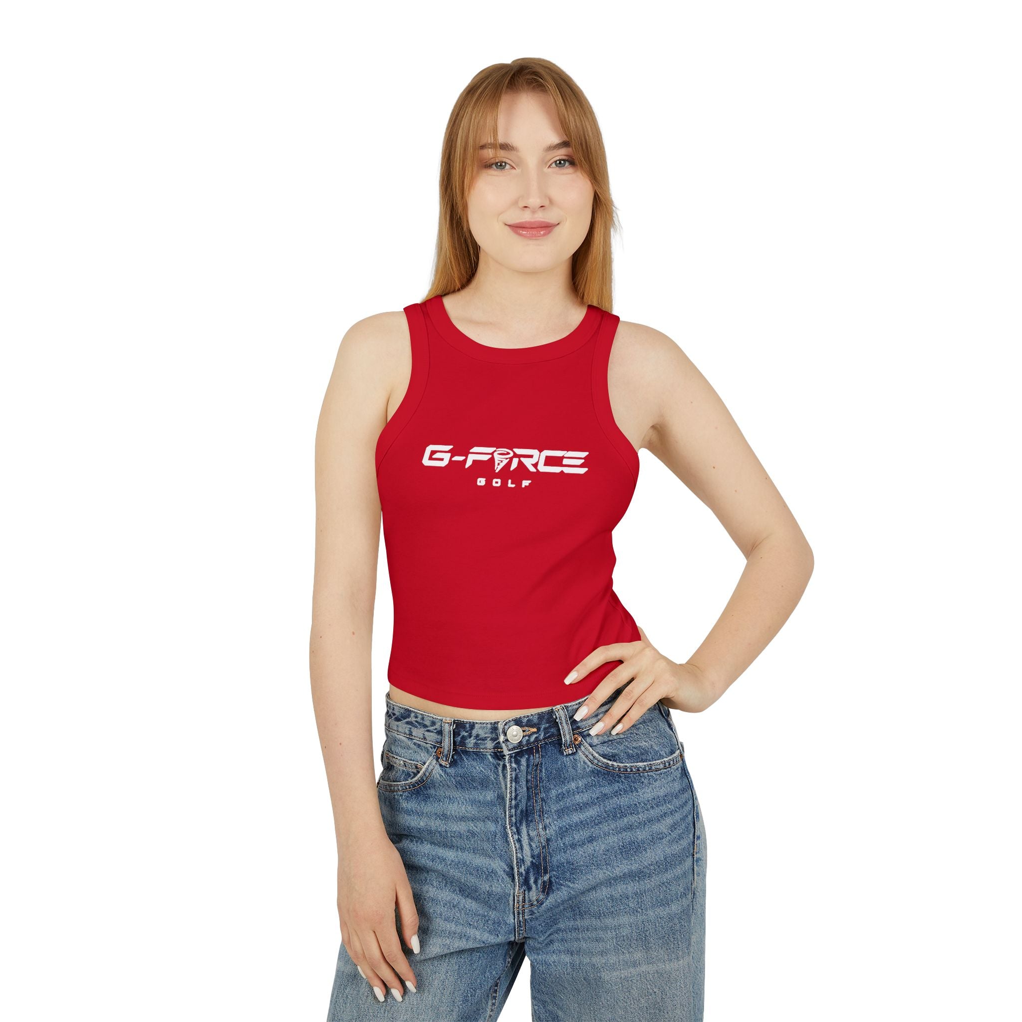 G-Force Golf Racer Crop Tank