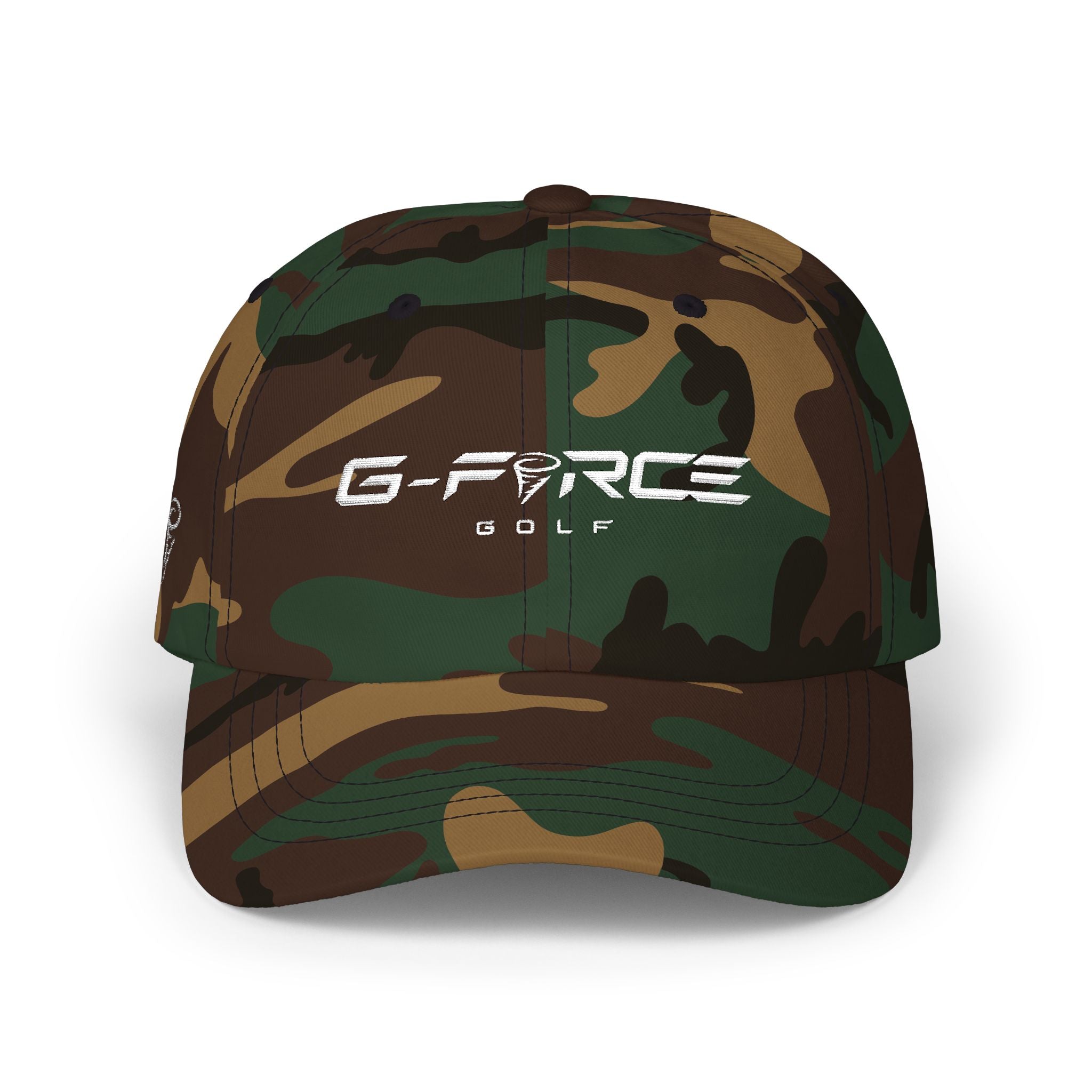 G-Force Golf Classic Dad Cap — Embroidered Performance Baseball Hat