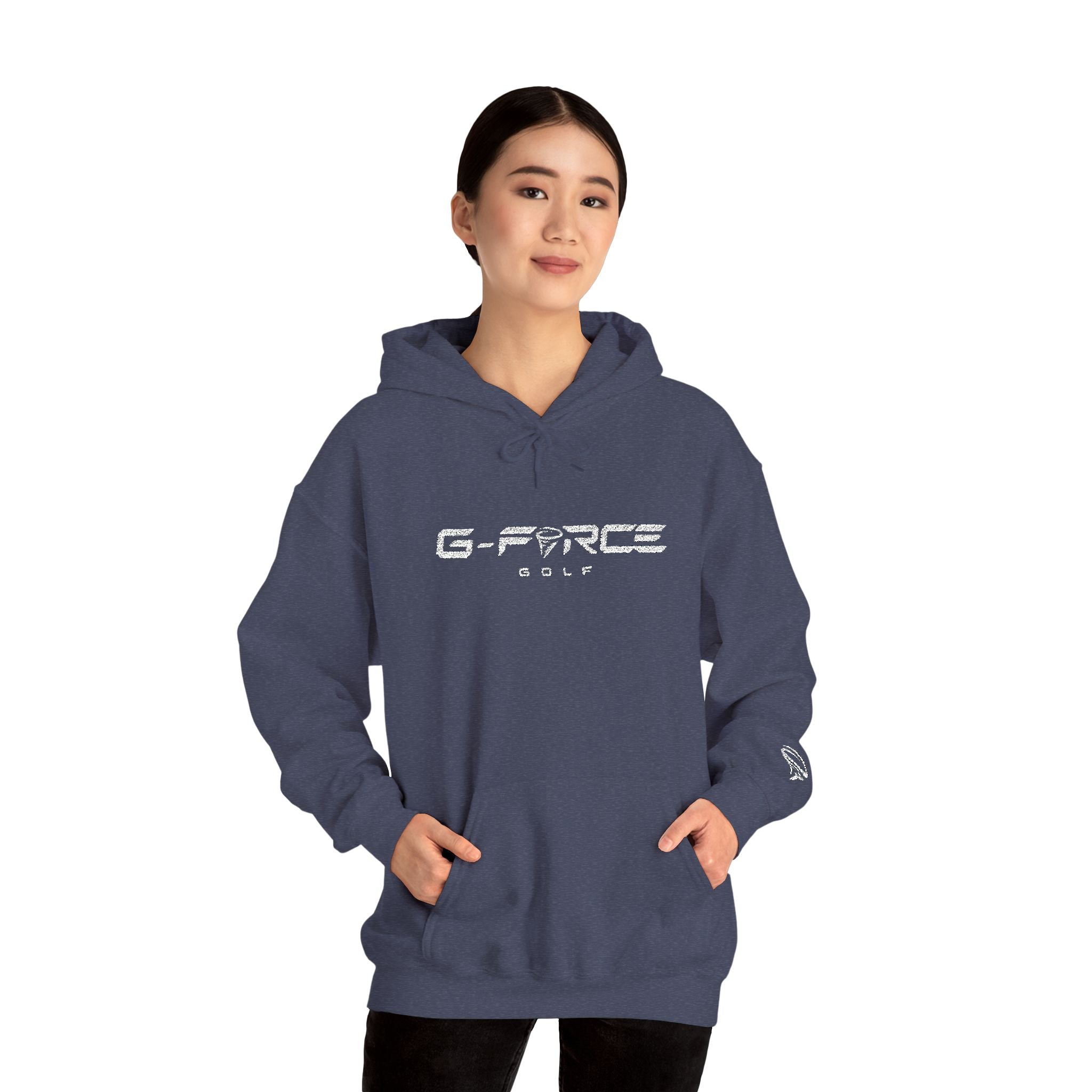 G-Force Unisex Heavy Blend Hooded Sweatshirt—Embroidered