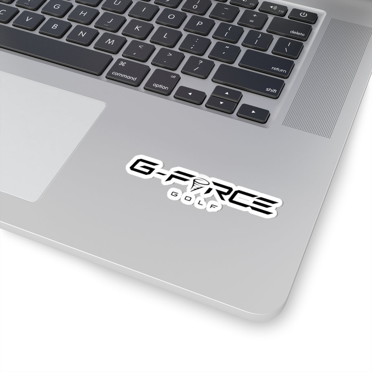 G-Force Golf Logo Kiss-Cut Sticker — Sleek Golf Decal for Laptops, Clubs & Gear