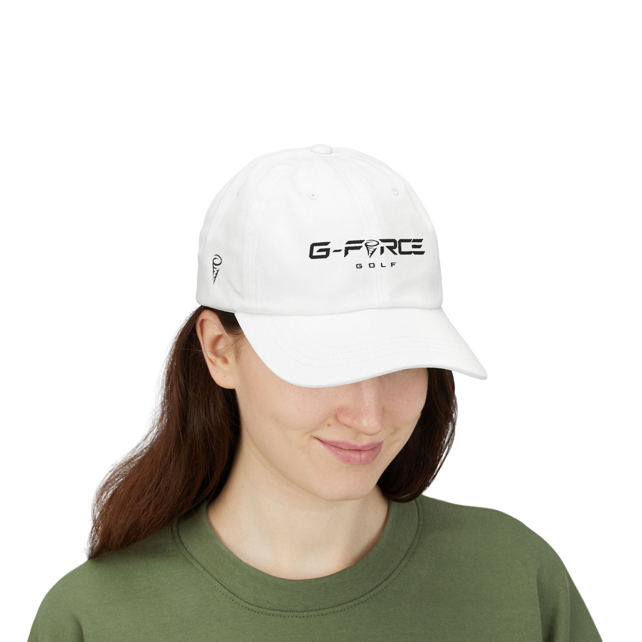 G-Force Golf Classic Dad Cap — Embroidered Performance Baseball Hat