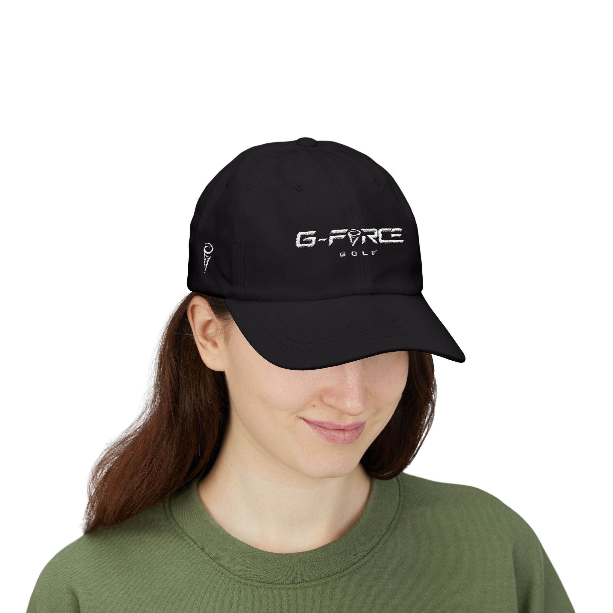 G-Force Golf Classic Dad Cap — Embroidered Performance Baseball Hat
