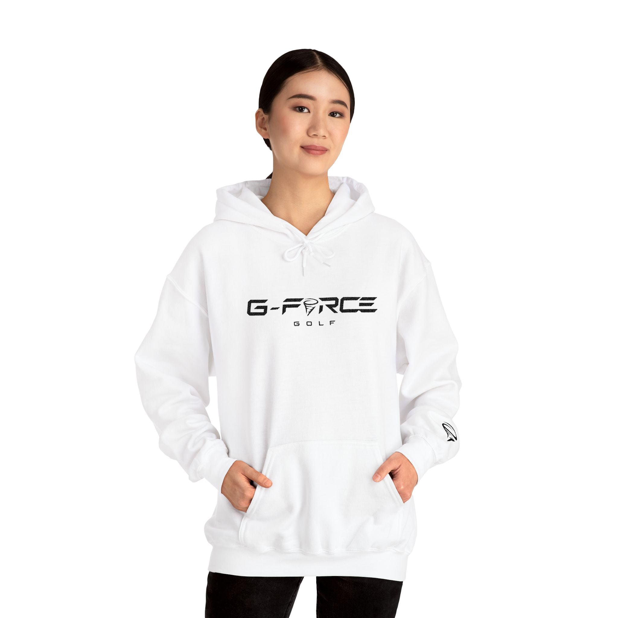 G-Force Unisex Heavy Blend Hooded Sweatshirt—Embroidered