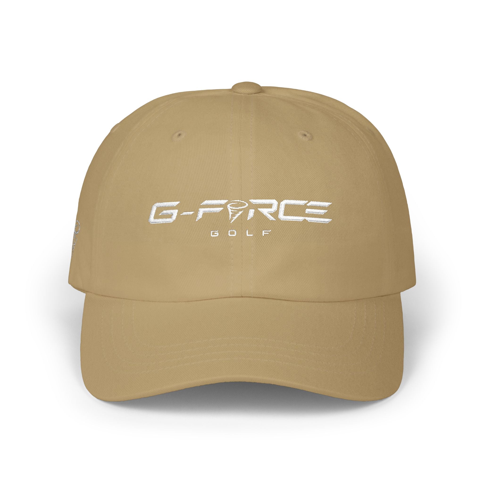G-Force Golf Classic Dad Cap — Embroidered Performance Baseball Hat