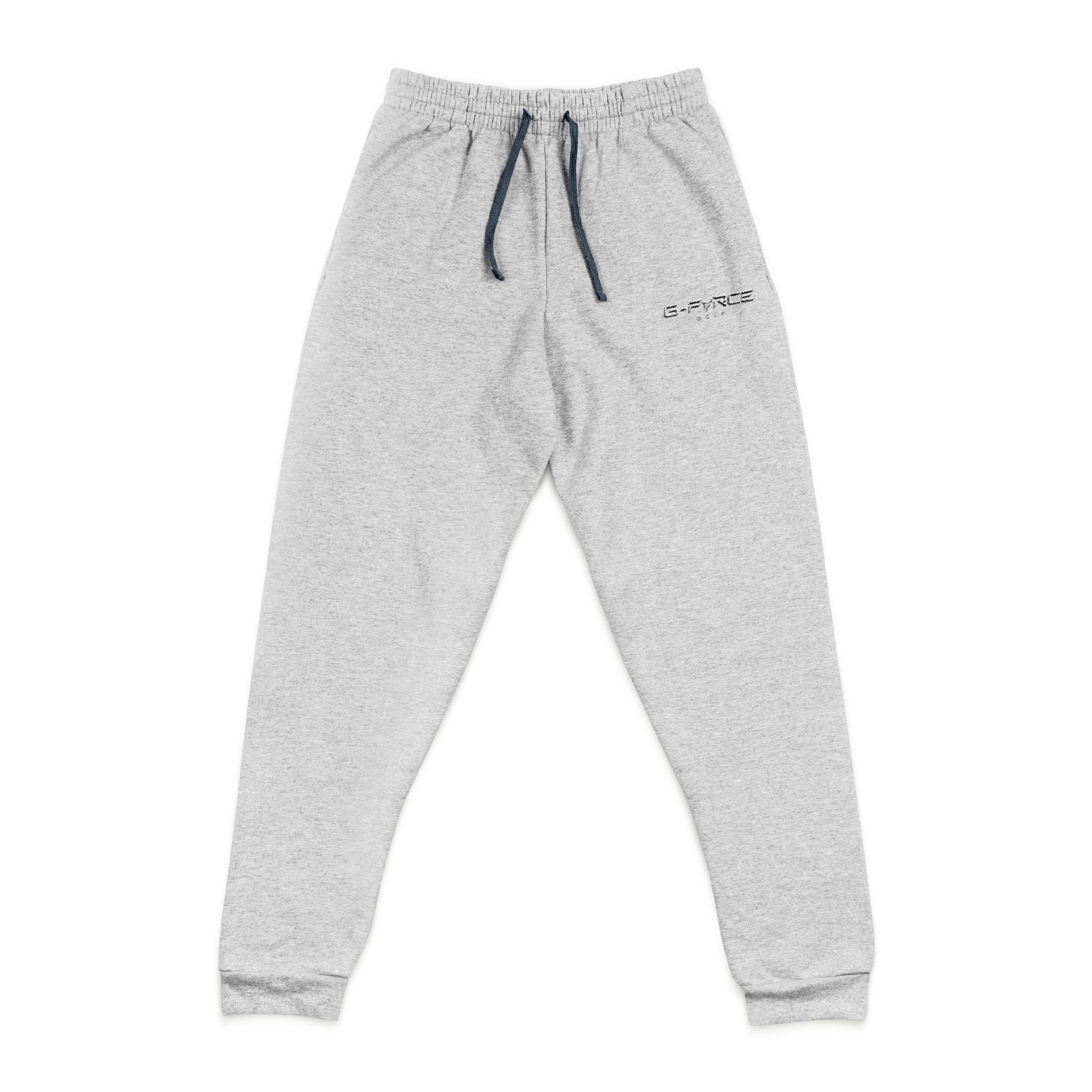 G-Force Golf Embroidered Grey Joggers — Casual Sweatpants