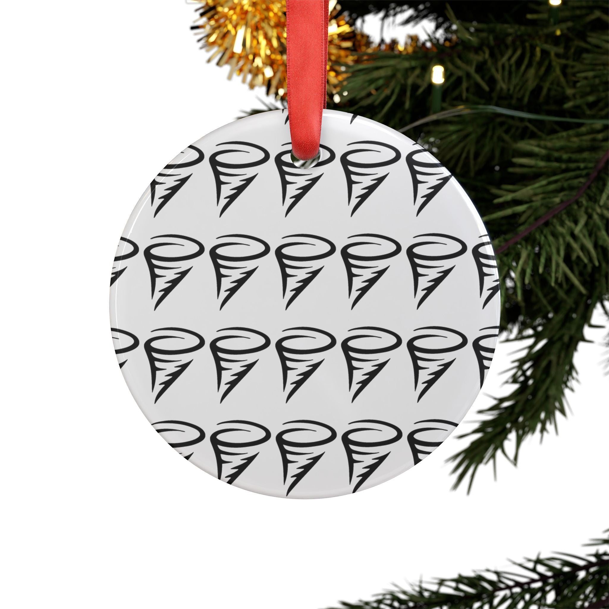 G-Force Acrylic Ornament with Ribbon