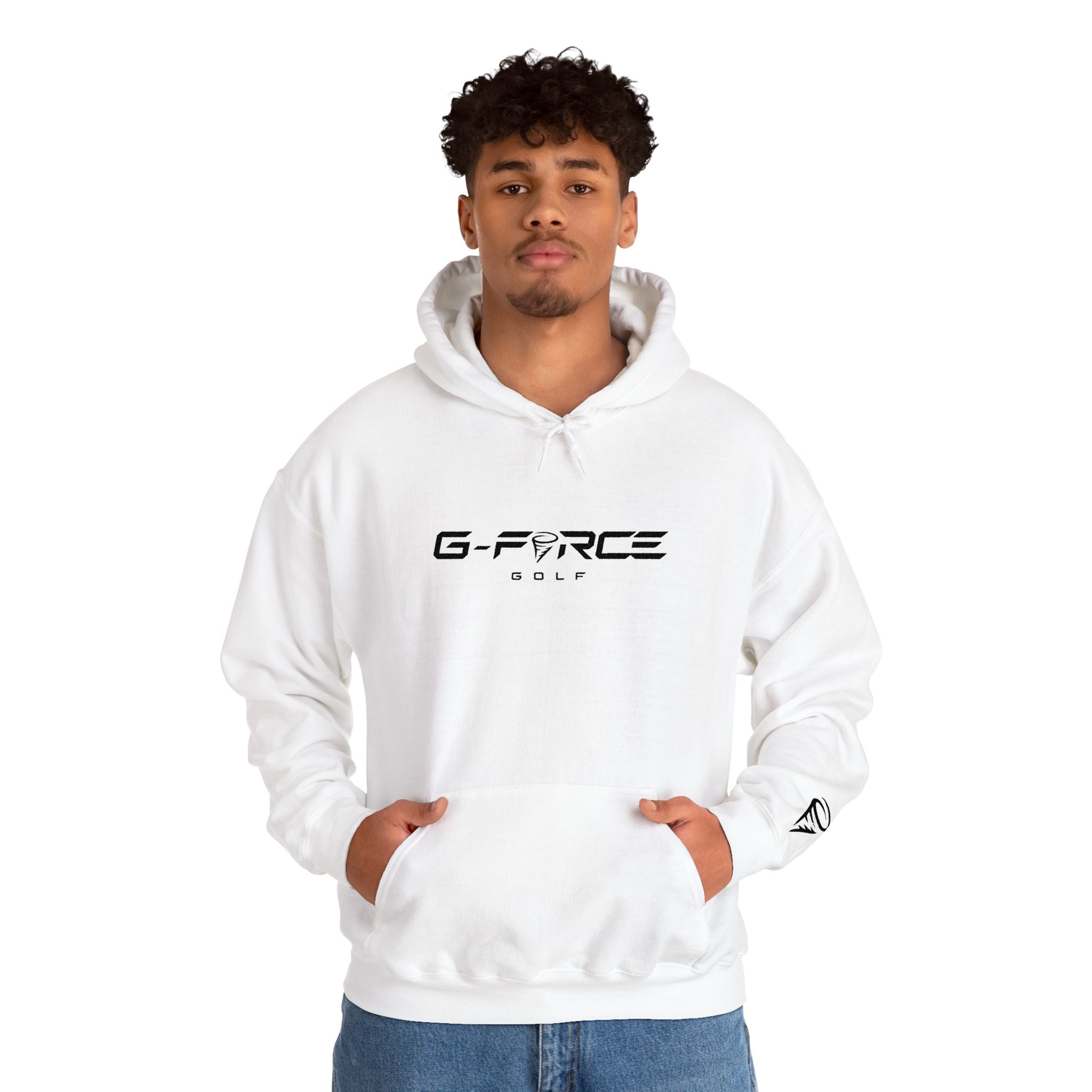 G-Force Unisex Heavy Blend Hooded Sweatshirt—Embroidered