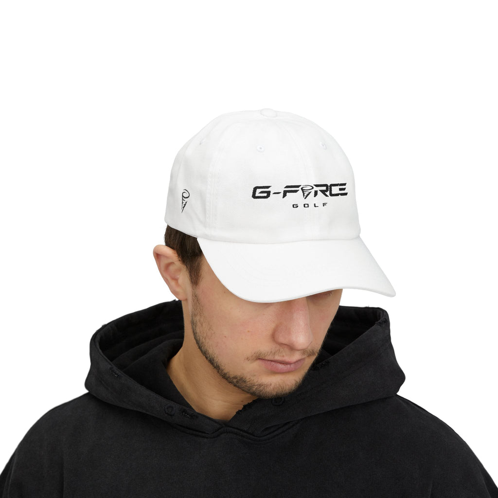 G-Force Golf Classic Dad Cap — Embroidered Performance Baseball Hat