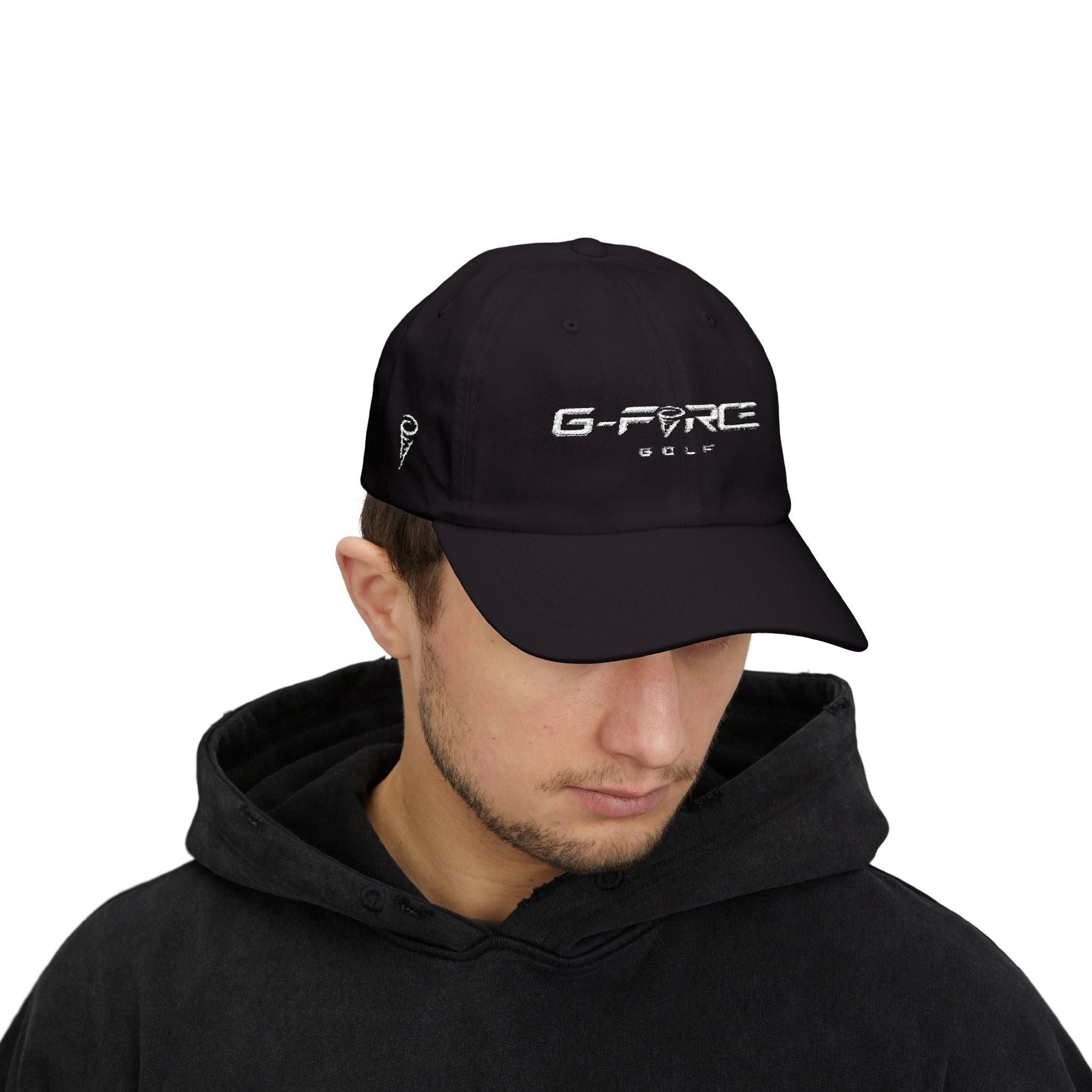 G-Force Golf Classic Dad Cap — Embroidered Performance Baseball Hat