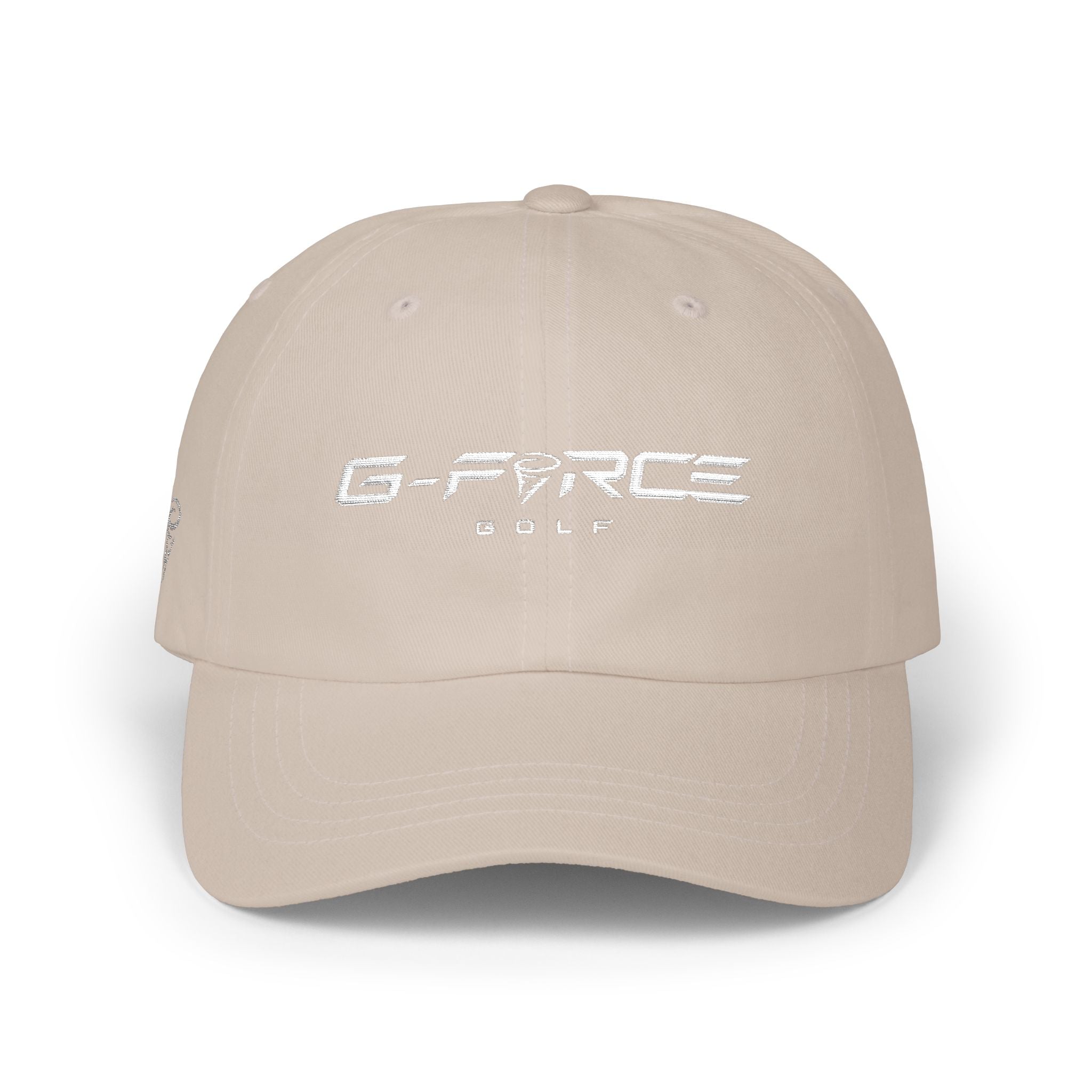 G-Force Golf Classic Dad Cap — Embroidered Performance Baseball Hat