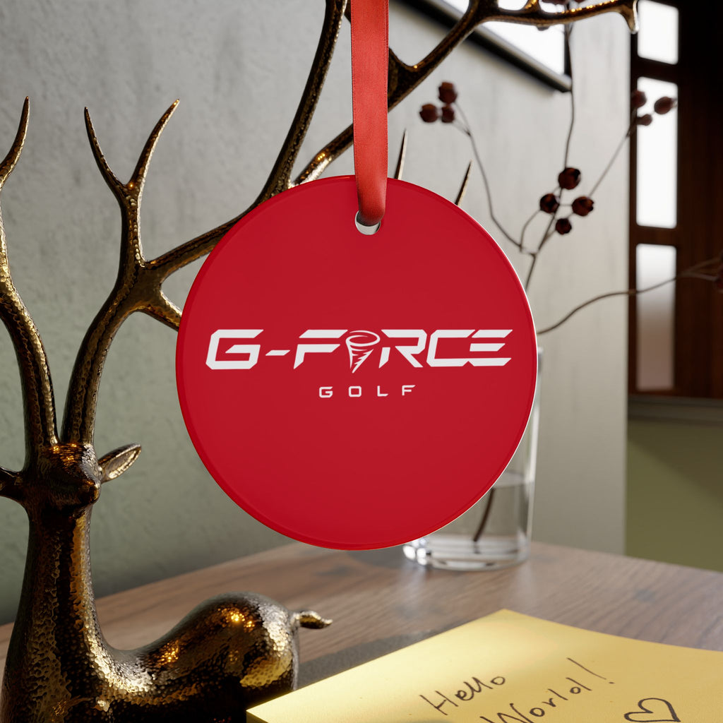 G-Force Acrylic Ornament with Ribbon