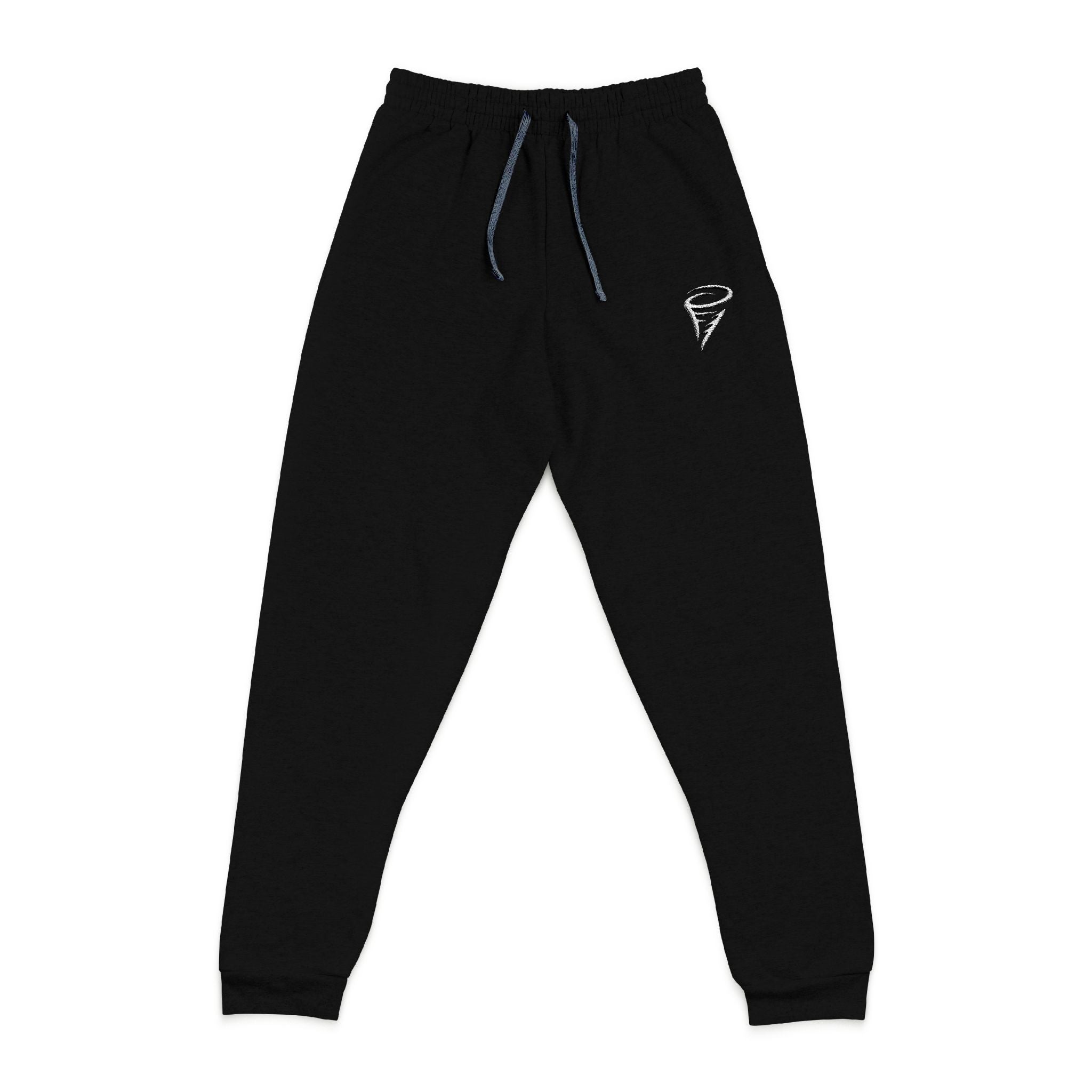G-Force Tornado Embroidered Grey Joggers — Casual Sweatpants