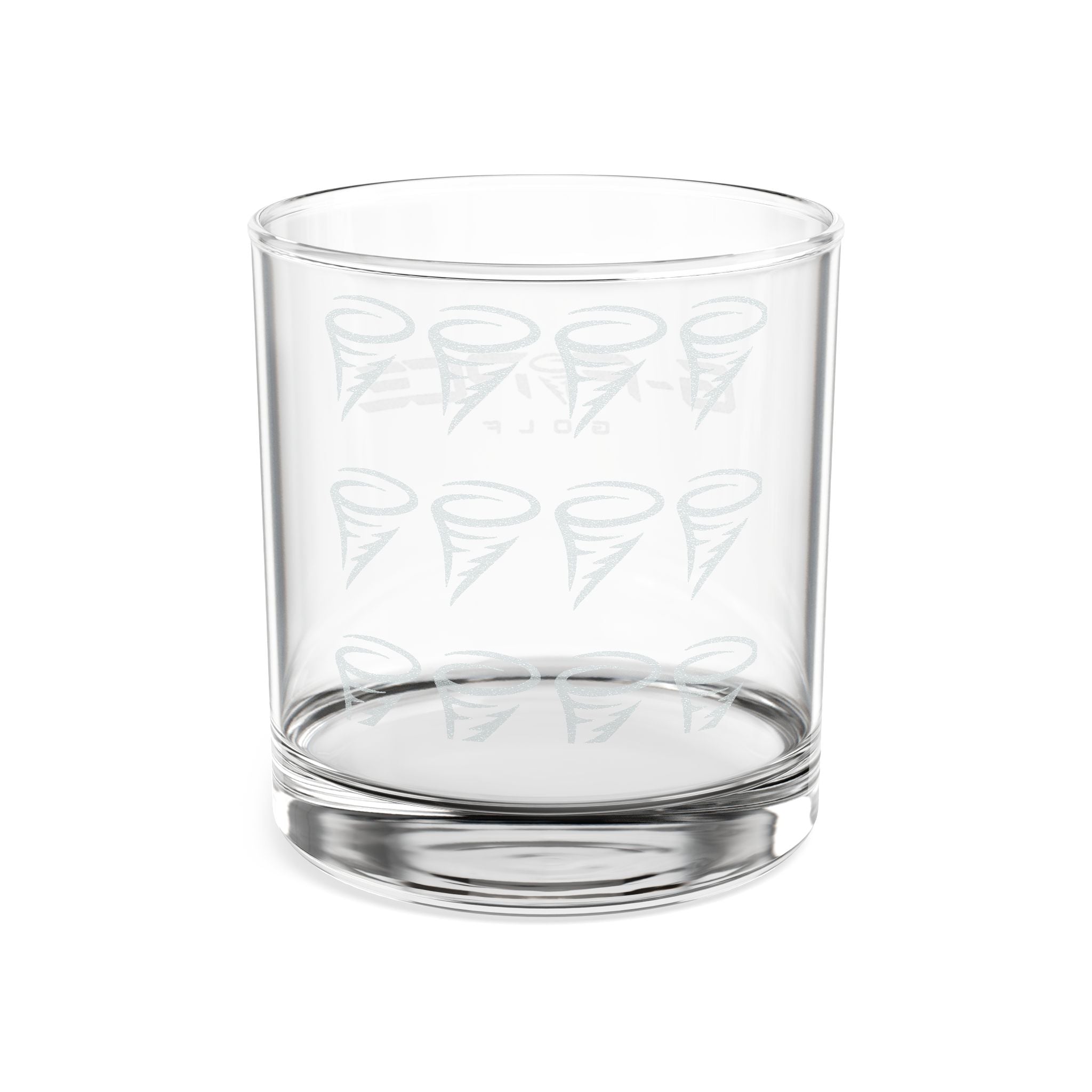 Engraved 10.5oz Whiskey Glass — G-Force Logo Rocks Glass, Personalized Bar Gift